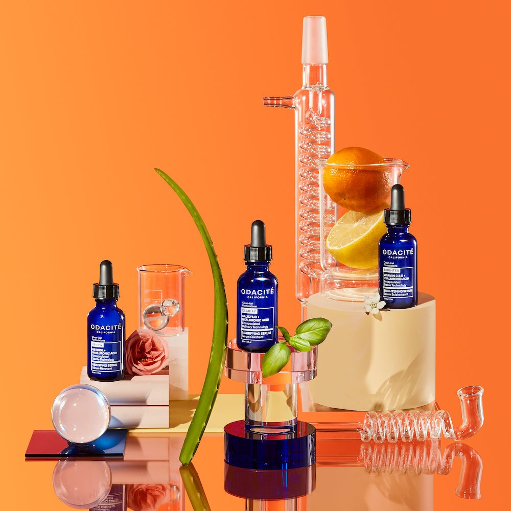 BRIGHTEN Vitamin C & E + Hyaluronic Acid Serum - ODACITÉ Glow Serum North Glow