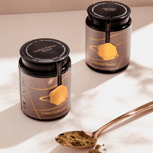 Chocolate Brown- pflegende Pflanzenhaarfarbe- Healing Hearbs Hair Color