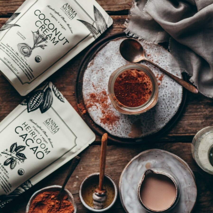 COCONUT CREAM POWDER drink powder from ANIMA MUNDI