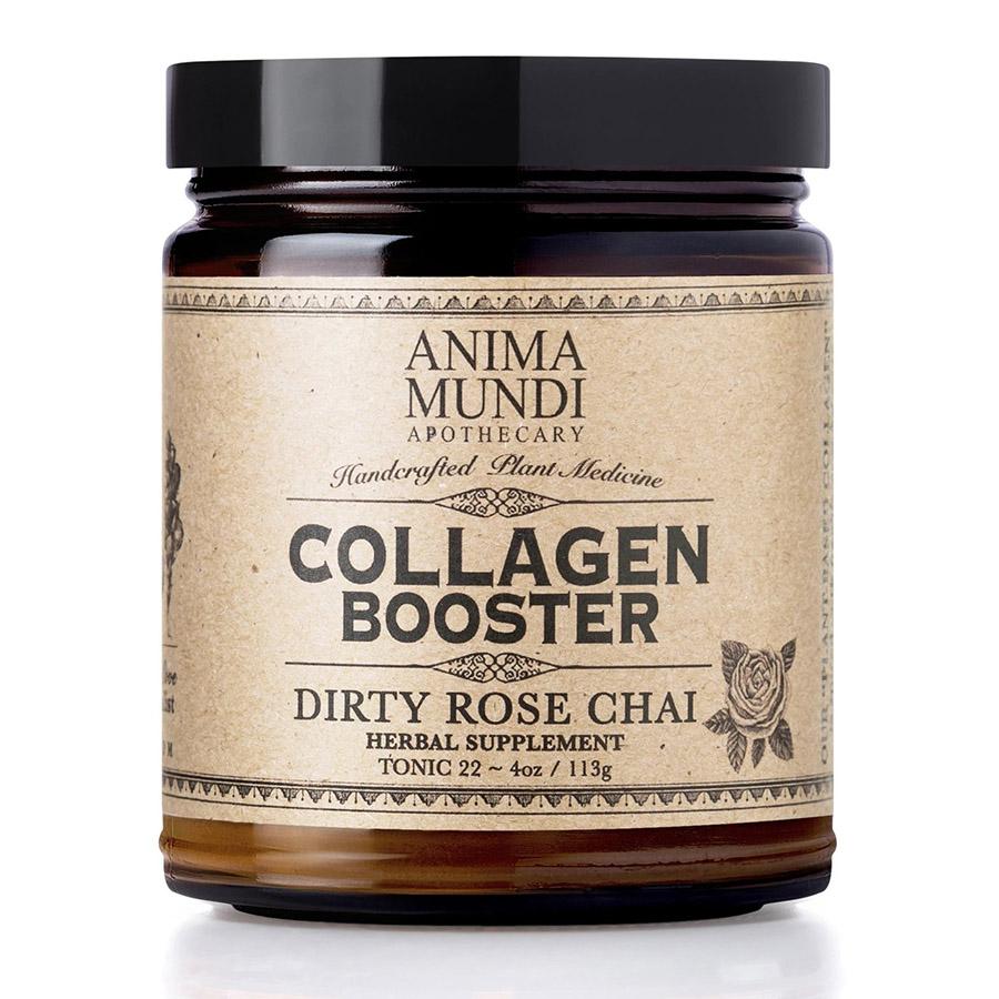 COLLAGEN BOOSTER - Dirty Rose Chai Getränkepulver von ANIMA MUNDI North Glow