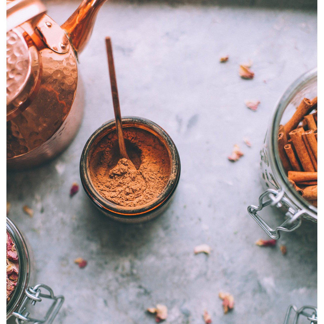 COLLAGEN BOOSTER - Dirty Rose Chai Getränkepulver von ANIMA MUNDI North Glow