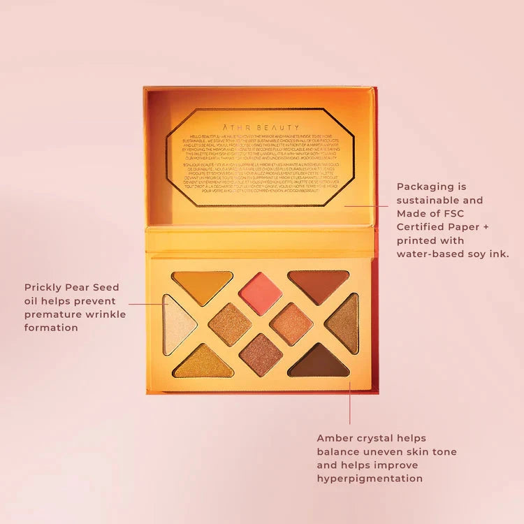 Desert Sunset Palette- Lidschattenpalette inspiriert vom Sonnenuntergang North Glow
