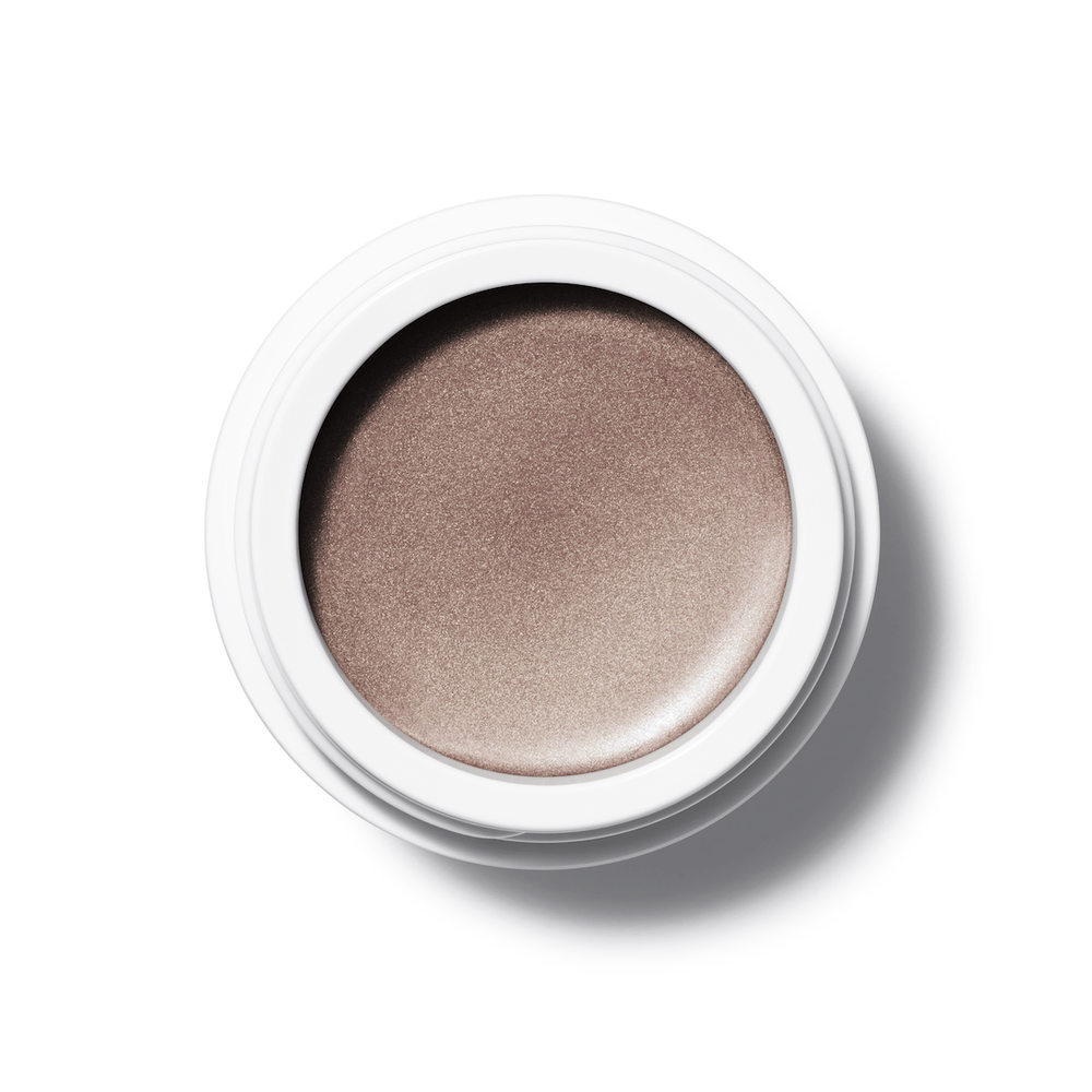 Offener Eye Glow Colour Tiegel Sublime aus der Vogelperspektive steht auf weißem Untergrund