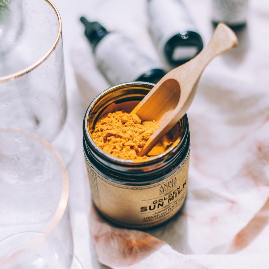 GOLDEN SUN MILK Adaptogenic Chai Powder by ANIMA MUNDI
