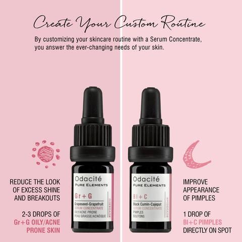 Gr+G Serum - Konzentrat für fettige und zu Mitessern neigende Haut North Glow