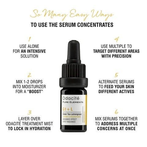 Serum, Konzentrat, grüner Tee, Lemongras, Gesichtsreiniger, Konzentrat, Antiaging, Skincare, Feuchtigkeit, Beauty, Dehydration, Naturkosmetik