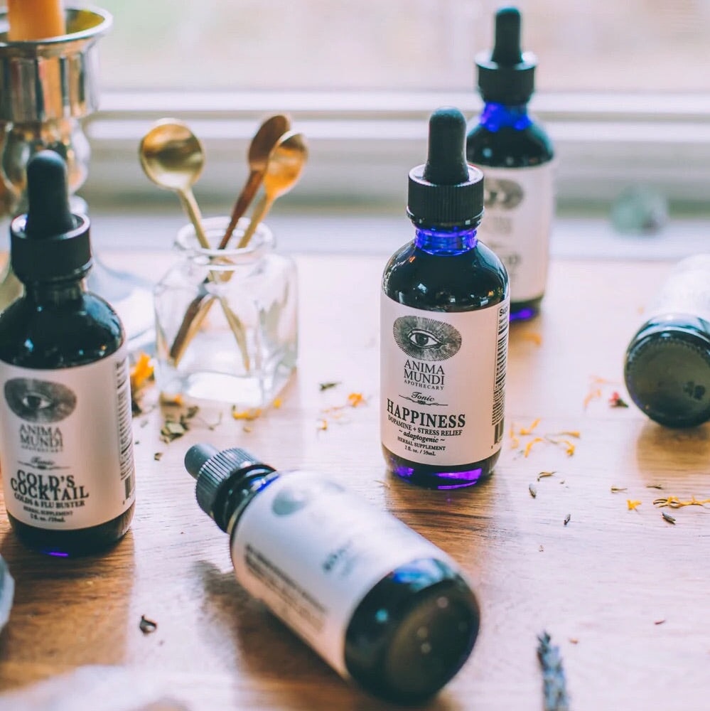 HAPPINESS Dopamine & Stress Relief | entspannende Kräutermischung ANIMA MUNDI North Glow