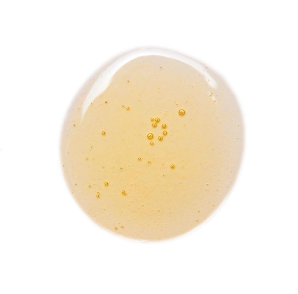 Holi Cleansing Face Oil  beige Textur vor weißem Hintergrund North Glow