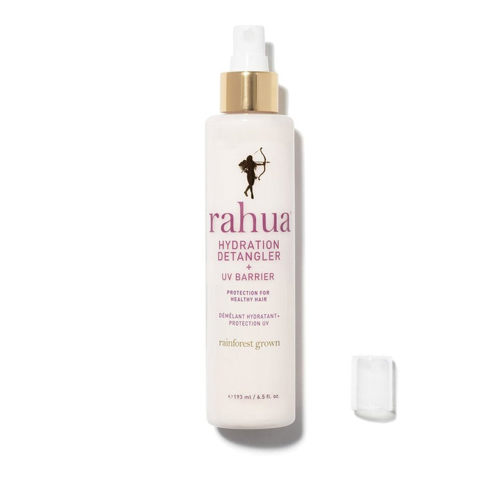 Rahua Hydration Detangler Flasche vor weißem Hintergrund.