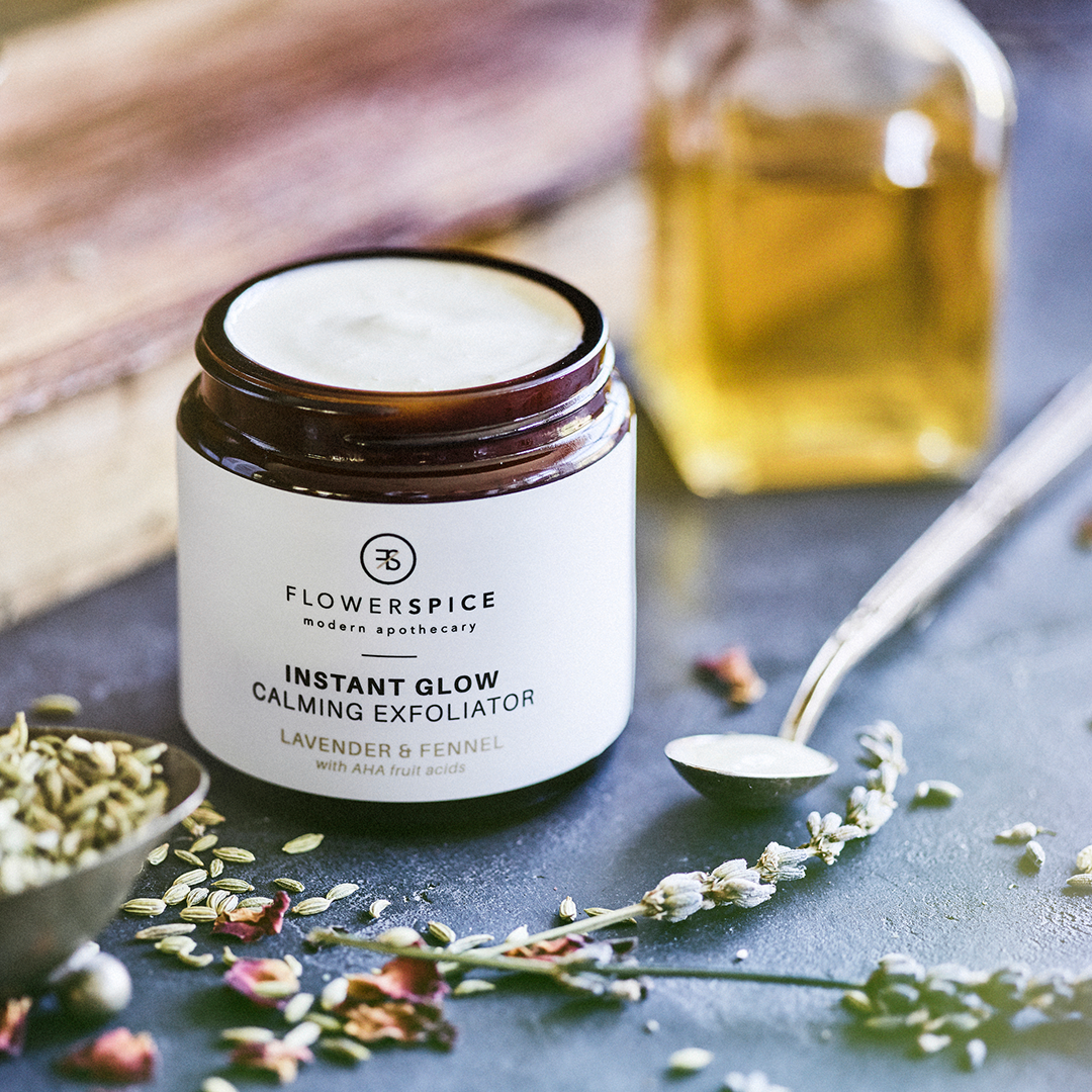 Flower and Spice, Peeling, Skincare, Clean Beauty, Naturkosmetik, Biokosmetik, nachhaltige Kosmetik