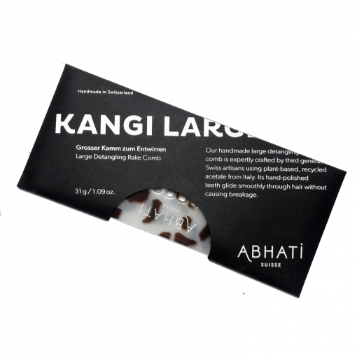 KANGI 31 - Haarkamm zum Entwirren der Spitzen | ABHATI SUISSE