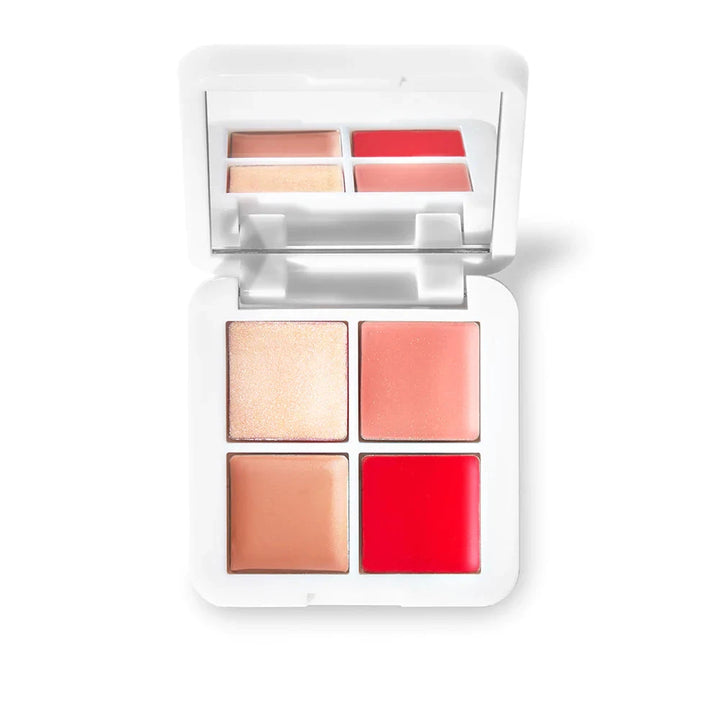 Lip2Cheek Glow Quad Mini | RMS Beauty - Highlight Palette