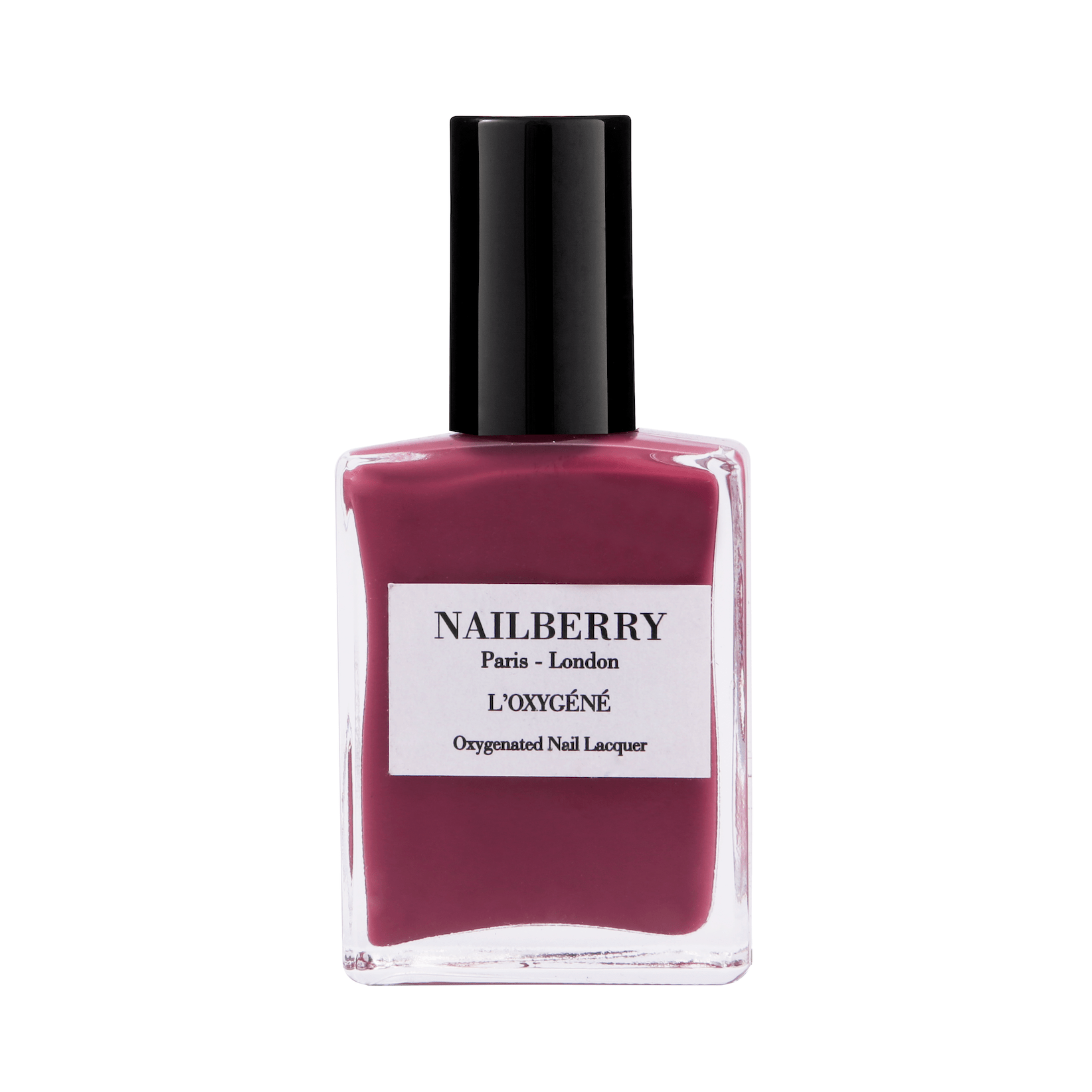 Nailberry Nagellackflasche Hippie Chic vor weißem Hintergrund.