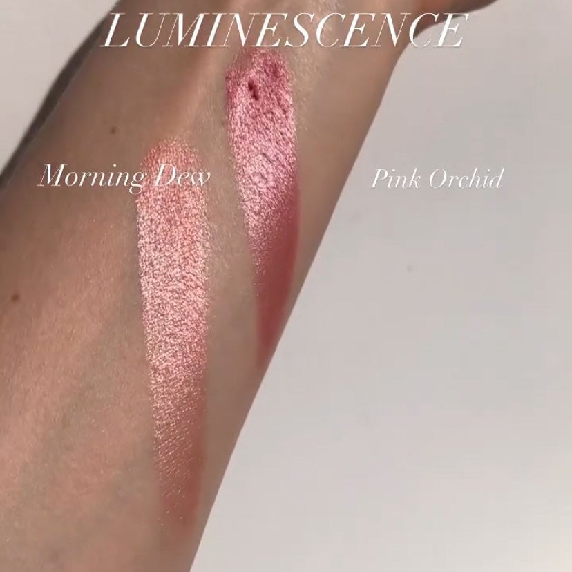 Luminescence ~ radiant blush and highlighter in one, in 2 shades