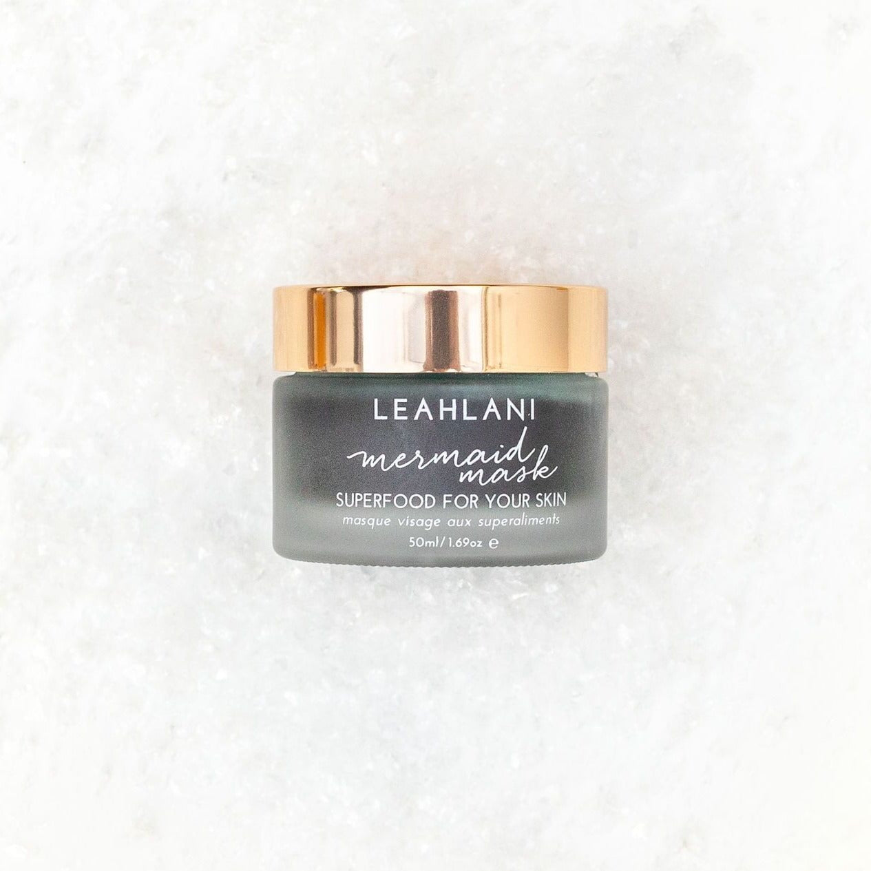 Leahlani Mermaid Mask Tiegel auf weißem Hintergrund