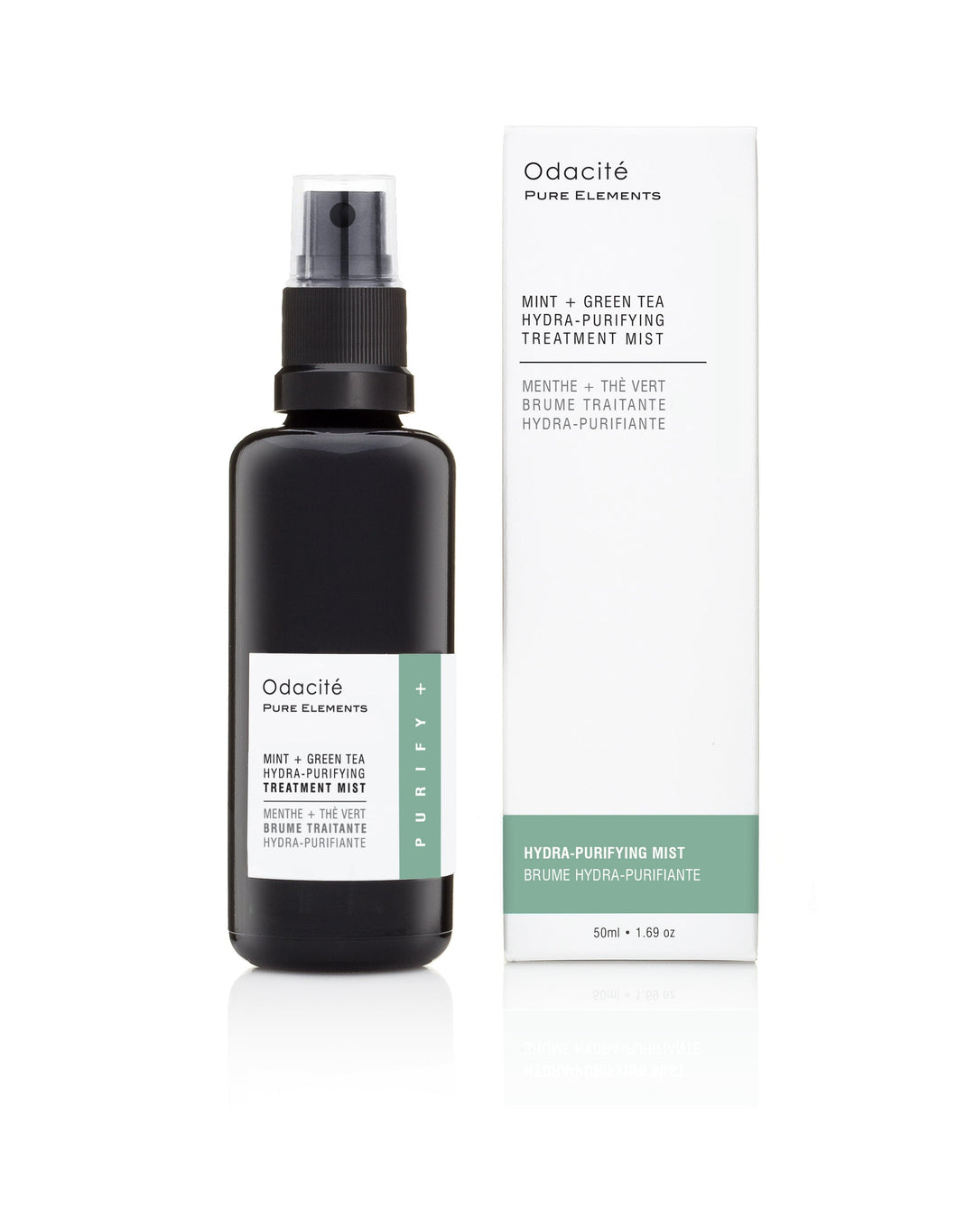 Mint + Green Tea Hydra-Purifying Treatment Mist - Toningspray mit Minze und Grünem Tee North Glow