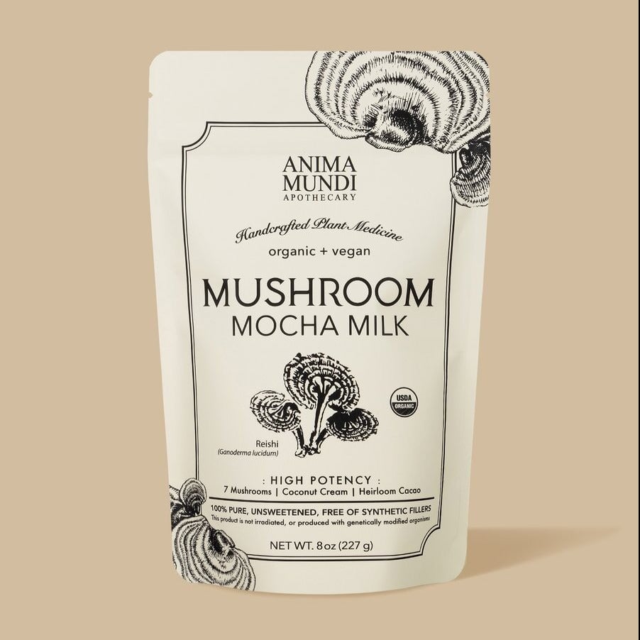MUSHROOM MOCHA MILK - Mokkapulver ANIMA MUNDI North Glow
