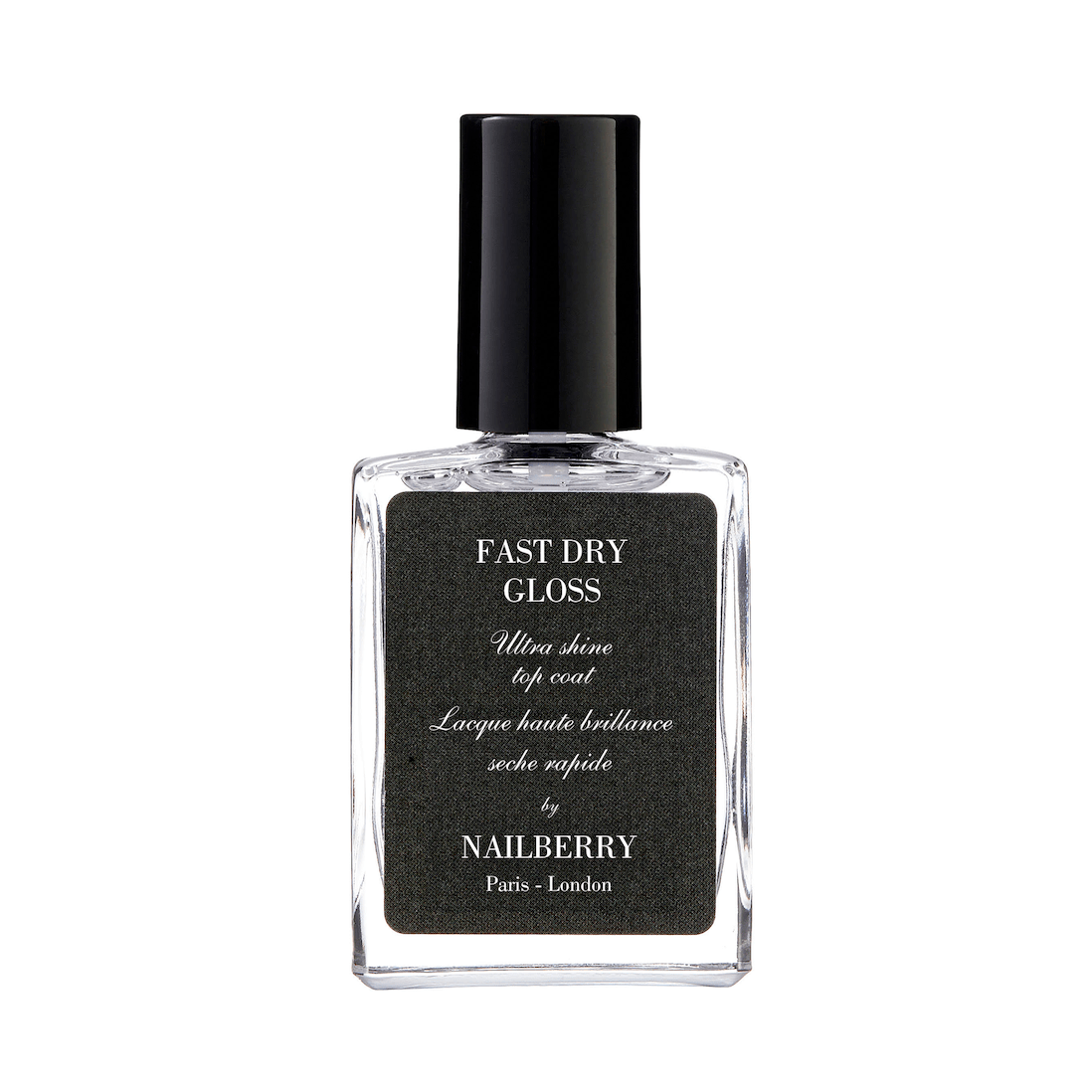 Nailberry Fast Dry Gloss- Fast-drying top coat