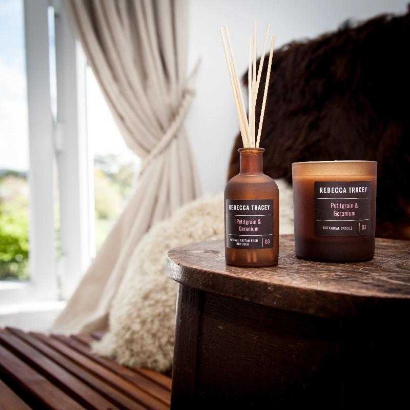 Kerze, Candle, Wellbeing, Juwel Kerze, Soja wachs, ätherische Öle, Aromatherapie North Glow