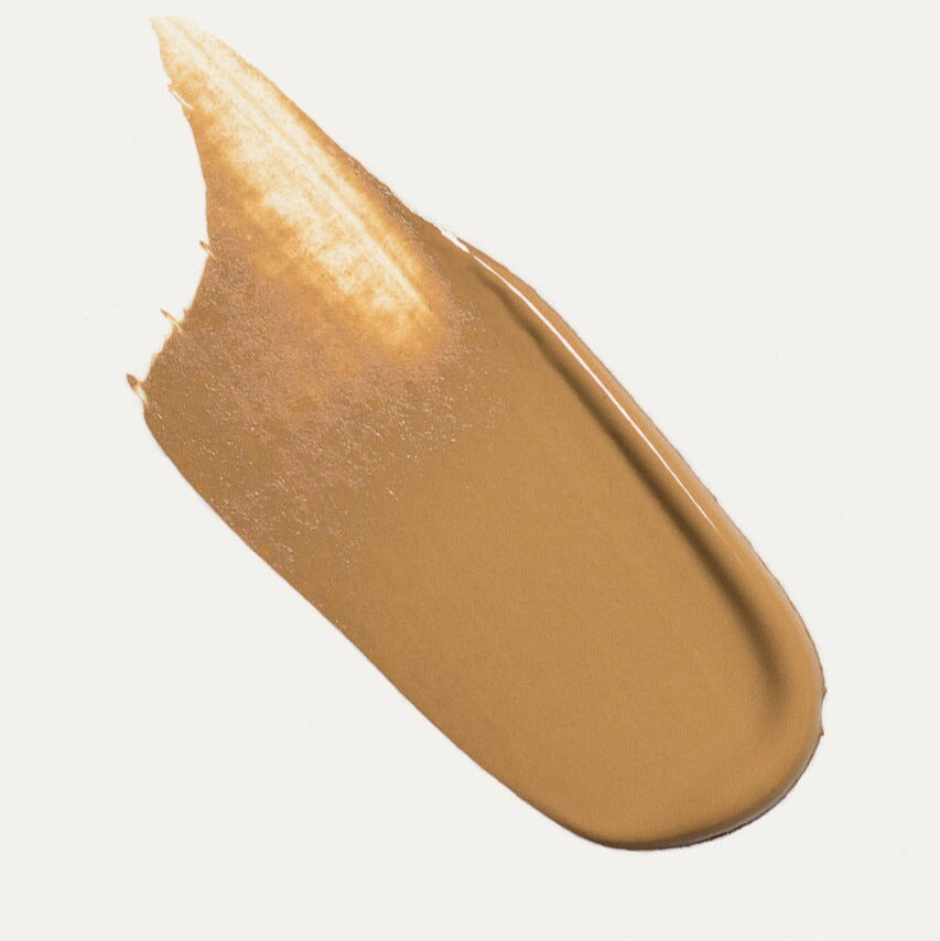 Texturbeispiel Oat Mild Foundation der Farbe Brew.