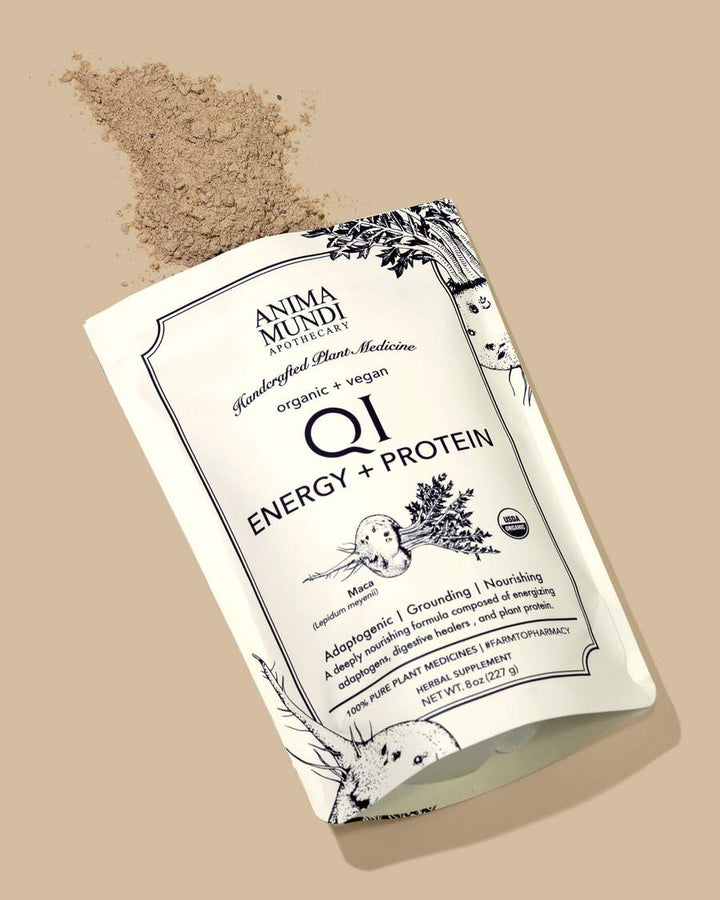 QI ENERGY & STAMINA Adaptogenic Pulver von ANIMA MUNDI