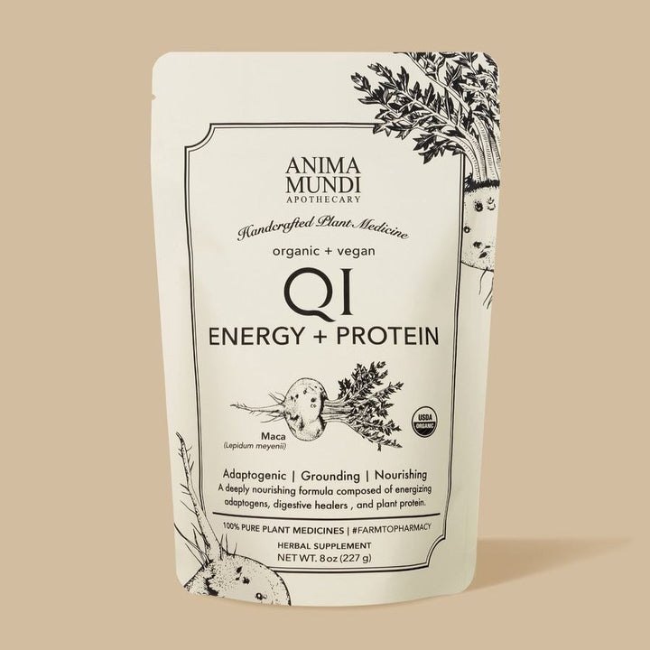 QI ENERGY & STAMINA Adaptogenic Pulver von ANIMA MUNDI