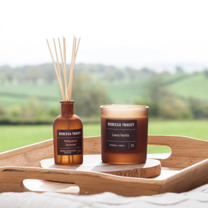 Kerze, Candle, Wellbeing, Juwel Kerze, Soja wachs, ätherische Öle, Aromatherapie North Glow