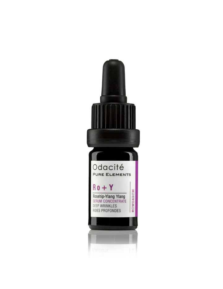 Ro+Y | Serum Konzentrat mit Hagebutte + Ylang-Ylang für die Behandlung intensiver Falten