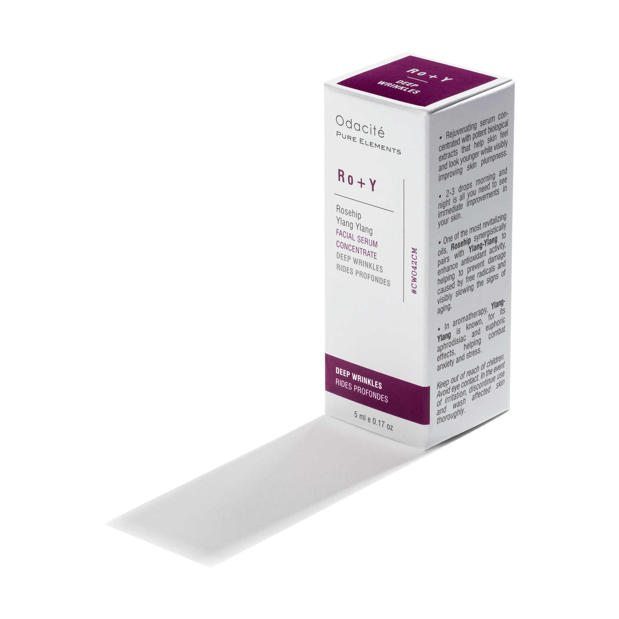 Ro+Y - Serum concentrate with rosehip + ylang-ylang for the treatment of intense wrinkles