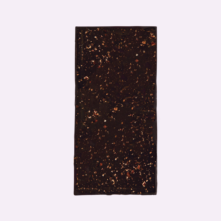 Schokoladentafel (100% Schokolade) mit Kakao Nibs - Cosmic Dealer