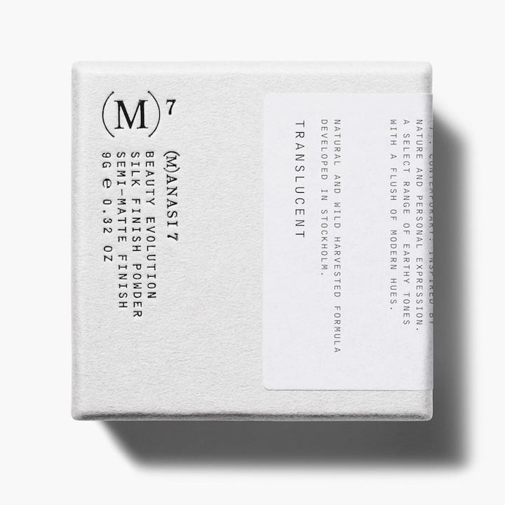 Silk Finish Powder TRANSLUCENT - MANASI 7 - Transparenter Puder