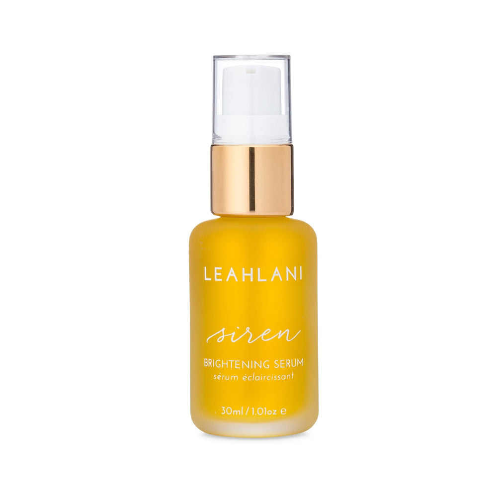 Leahlani Siren Serum Flasche vor weißem Hintergrund