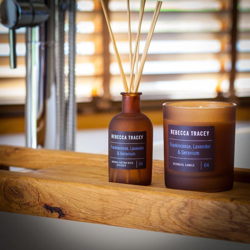 Kerze, Candle, Wellbeing, Juwel Kerze, Soja wachs, ätherische Öle, Aromatherapie North Glow