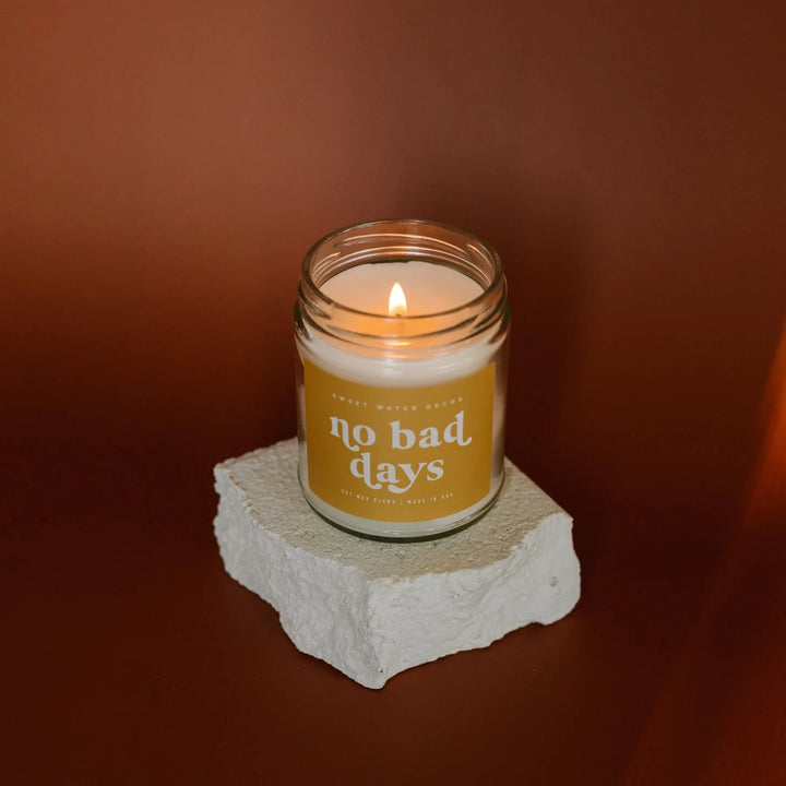 Sojawachskerze "no bad days" | Sweet Water Decor