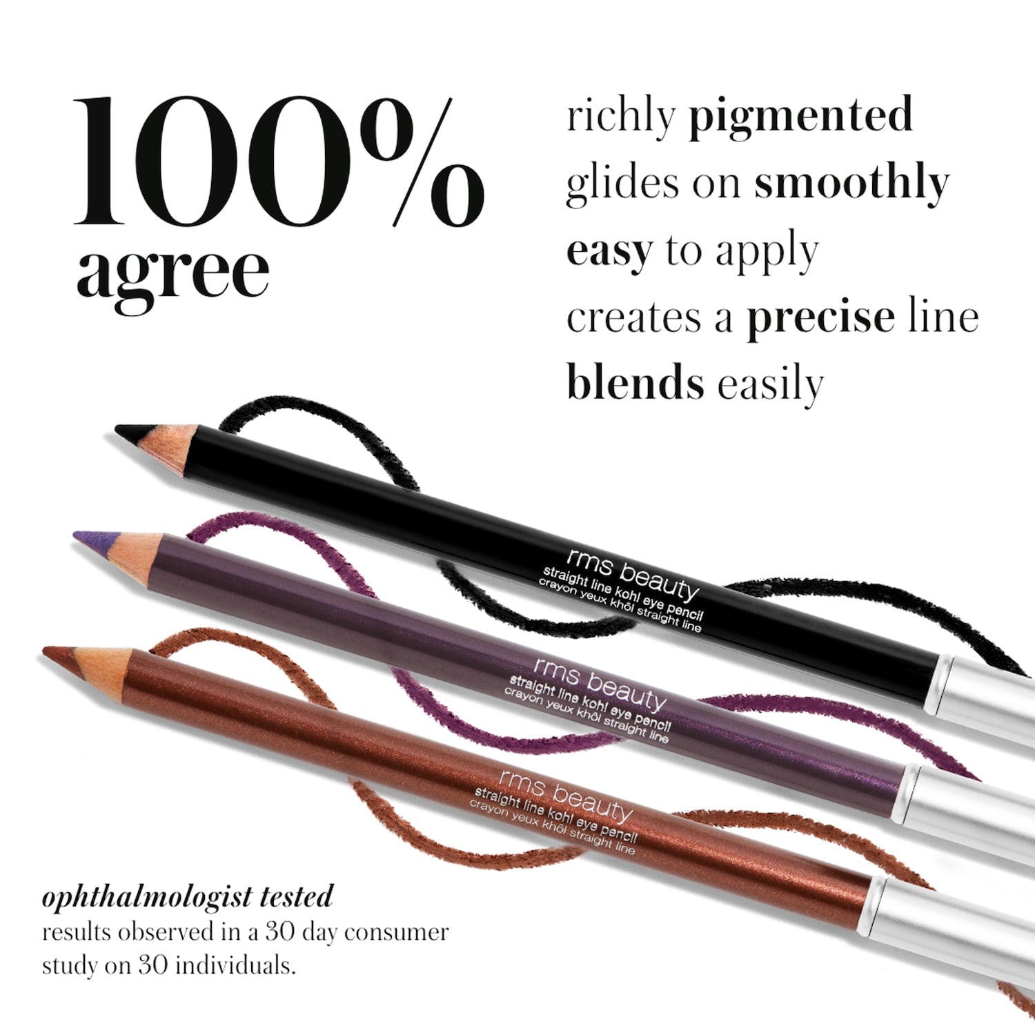 Straight Line Kohl Eye Pencil PLUM by RMS Beauty - Eyeliner
