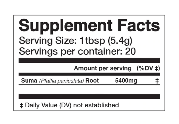 SUMA Adaptogen - Brasiliansicher Ginseng von ANIMA MUNDI North Glow