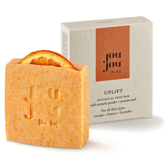 UPLIFT -  belebende Gesicht- und Körperseife mit Orange, Lavendel und Zitrone