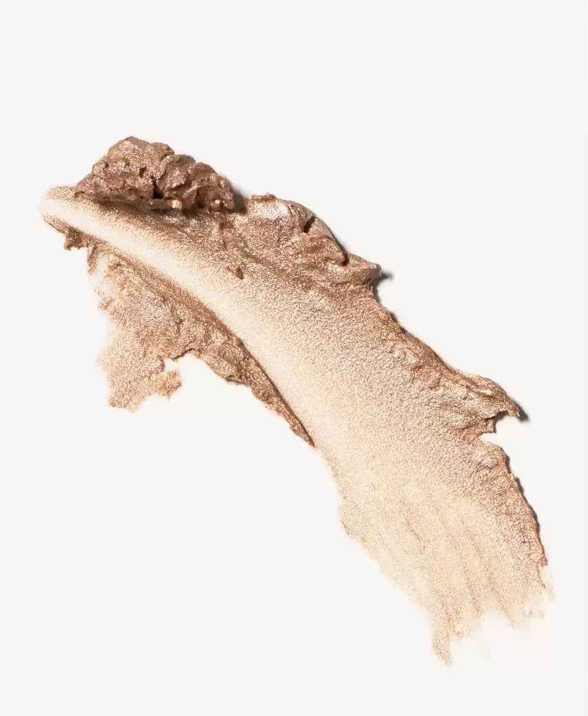 Farb- und Texturbeispiel Ere Perez Vanilla Highlighter Falling Star auf weißem Untergrund.