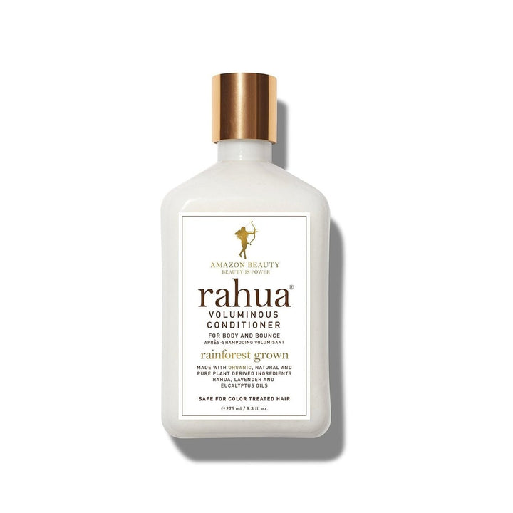 Rahua Voluminous Conditioner Flasche vor weißem Hintergrund.