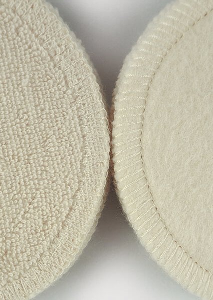 Waschbare Abschminkpads - die Fleißigen von TREU Textile North Glow