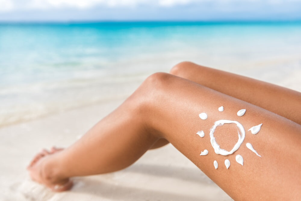 Natural cosmetics sun protection