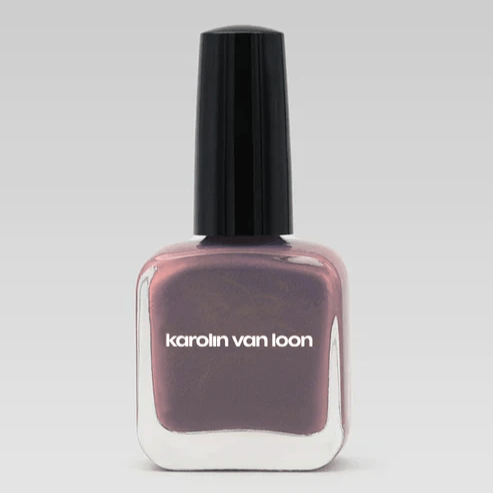 Taupefarbener Nagellack mit Schimmer – Karolin Van Loon Taupe Lustré in 15-ml-Flasche North Glow