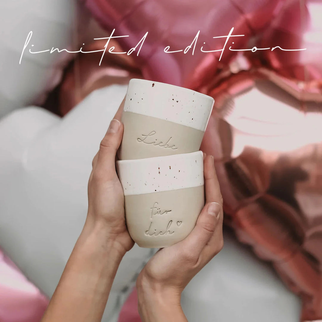 Becher LIEBE - Eulenschnitt (Limited Edition) North Glow