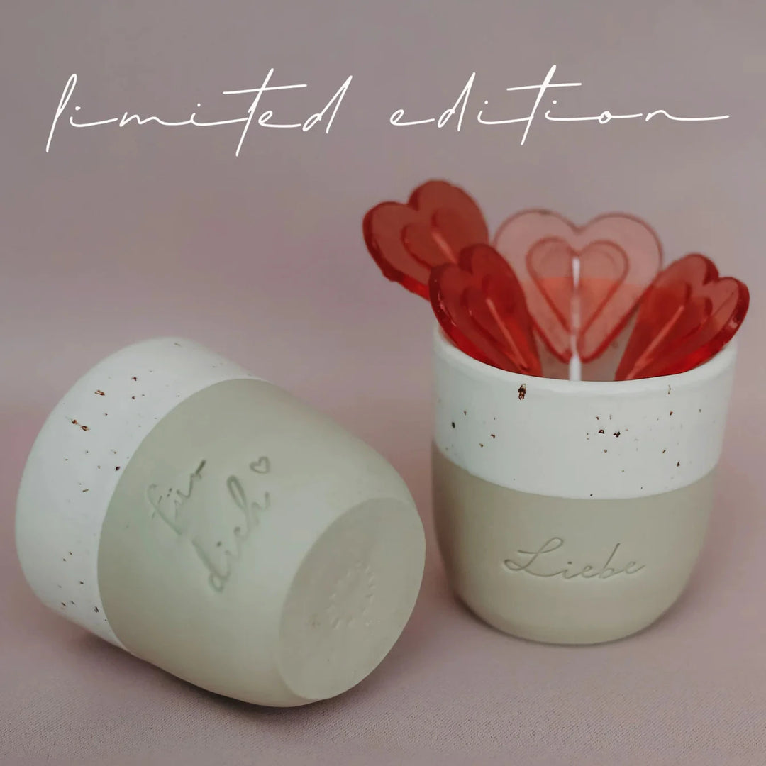 Becher LIEBE - Eulenschnitt (Limited Edition) North Glow