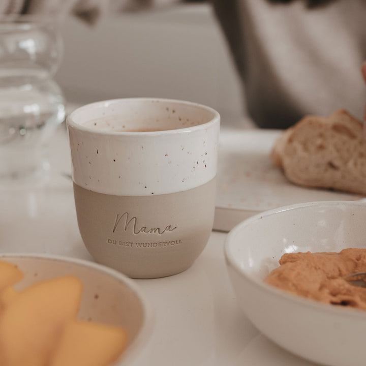 Becher MAMA DU BIST WUNDERVOLL - Eulenschnitt (Limited Edition)