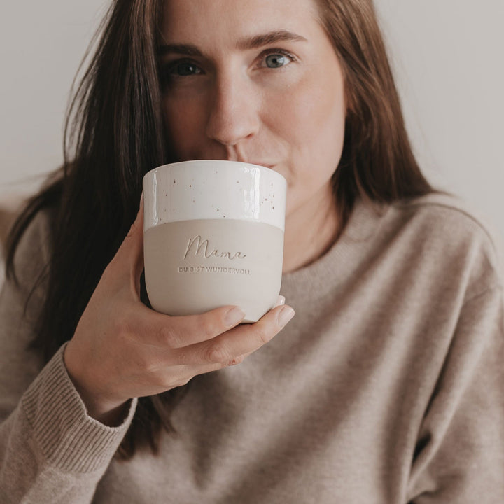Becher MAMA DU BIST WUNDERVOLL - Eulenschnitt (Limited Edition)