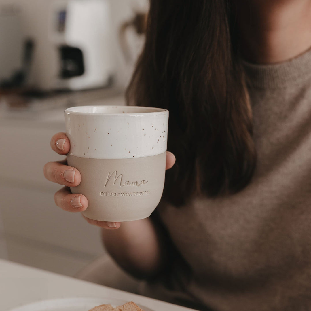 Becher MAMA DU BIST WUNDERVOLL - Eulenschnitt (Limited Edition) North Glow