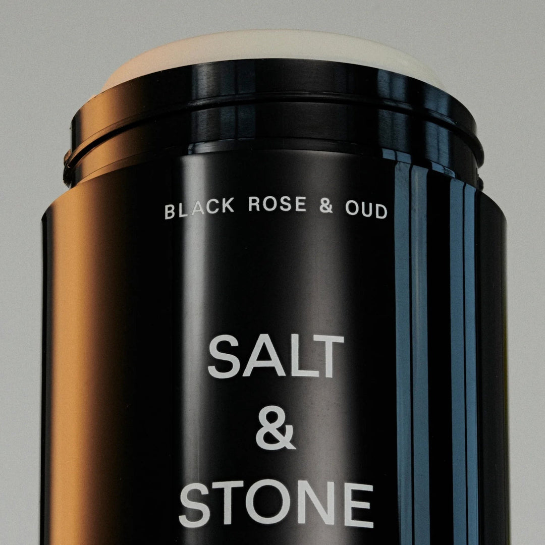Black Rose & Oud - Salt& Stone Deodorant mit extra starker Wirkung North Glow