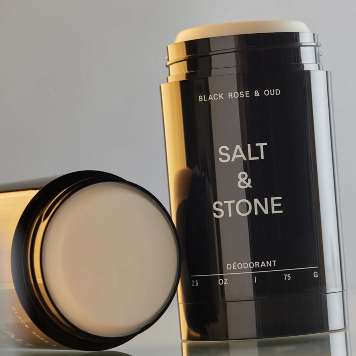 Black Rose & Oud - Salt& Stone Deodorant mit extra starker Wirkung