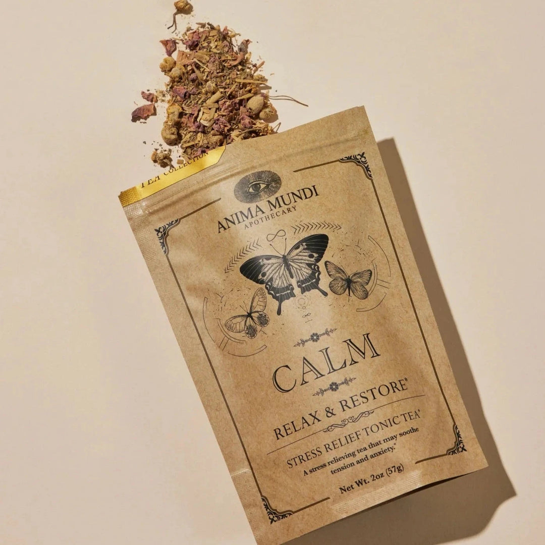 CALM Relax & Restore - Stressabbau-Tonic-Tee von ANIMA MUNDI North Glow